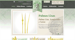 Desktop Screenshot of palmablanca.com